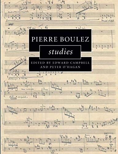 Pierre Boulez Studies