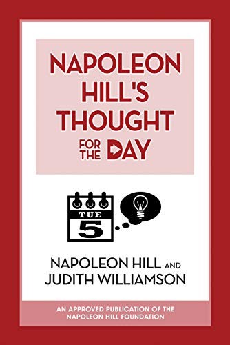 Napoleon Hill's Thought for the Day