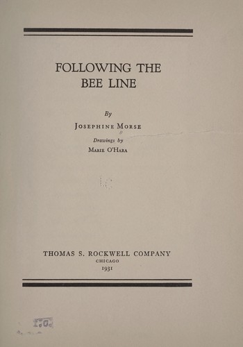 Following the bee line