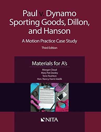 Paul v. Dynamo Sporting Goods, Dillon, and Hanson