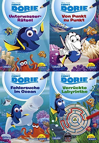 Pixi kreativ Serie Nr. 23 : 4er Bundle : Disney