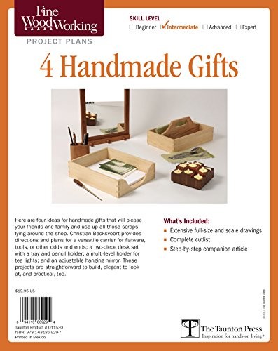 Fine Woodworking's 4 Handmade Gifts Plan