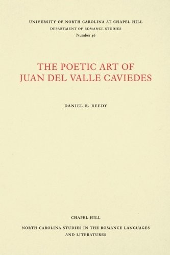 The poetic art of Juan del Valle Caviedes