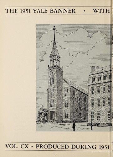 The 1951 Yale banner