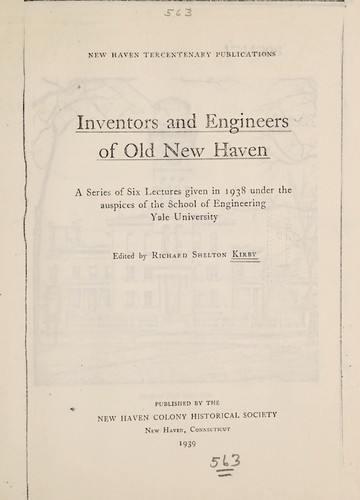 Inventors and engineers of Old New Haven