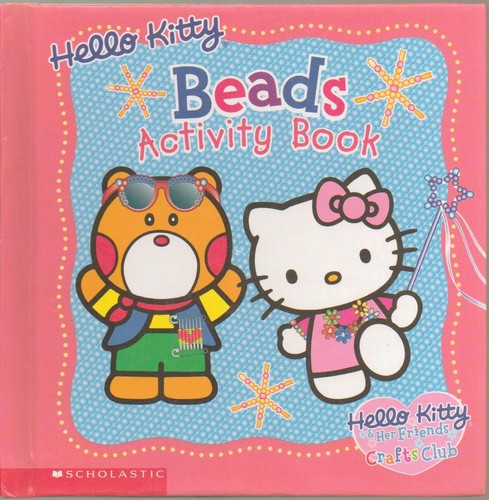 Hello Kitty beads activity book