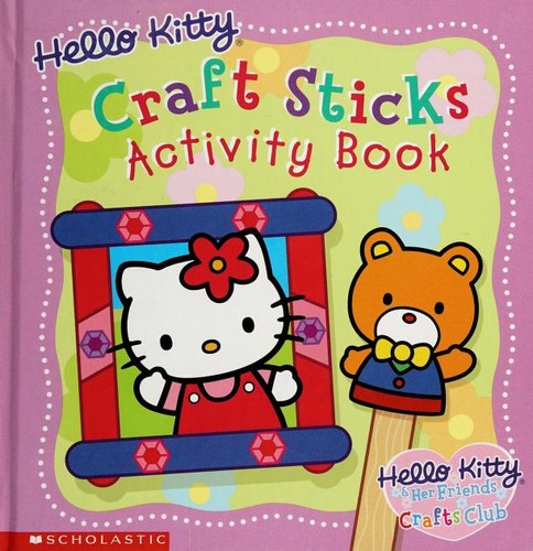 Hello Kitty craft sticks activity book