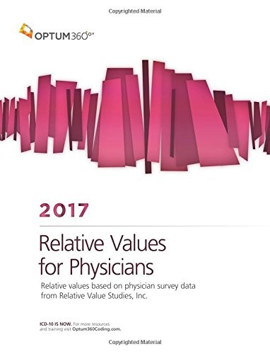 Relative Values for Physicians 2017