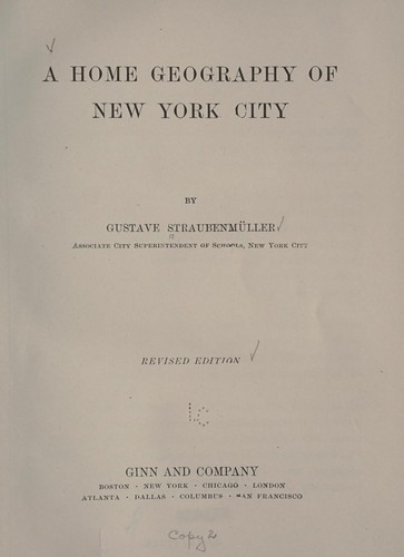 A home geography of New York city