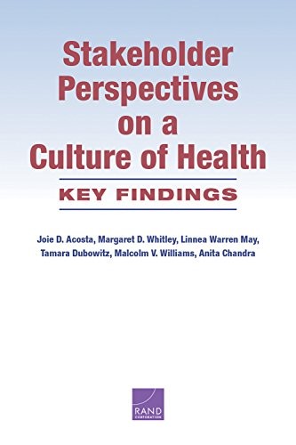 Stakeholder Perspectives on a Culture of Health