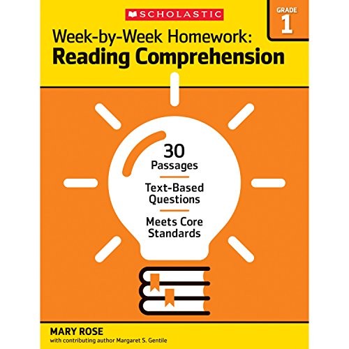Week-by-Week Homework : Reading Comprehension Grade 1