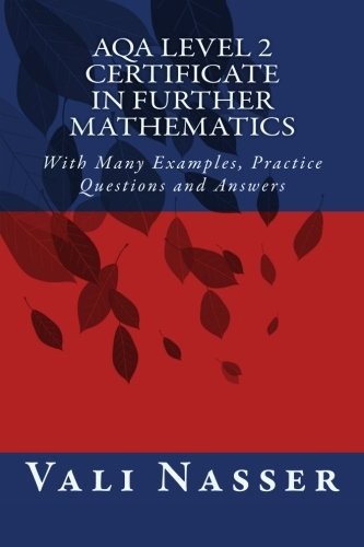 AQA Level 2 Certificate in Further Mathematics