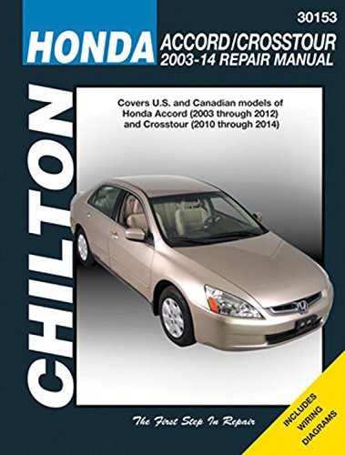 Honda Accord, 2003-12 & Crosstour, 2010-14