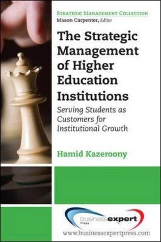 The Strategic Management of Higher Education Institutions