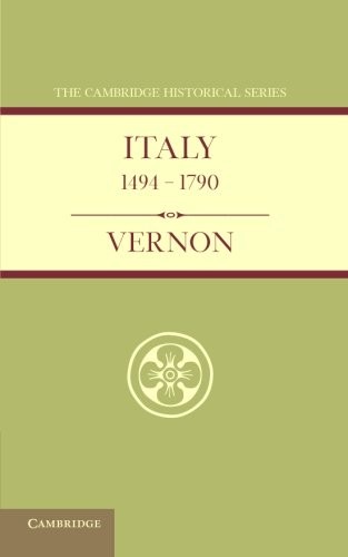 Italy from 1494 to 1790