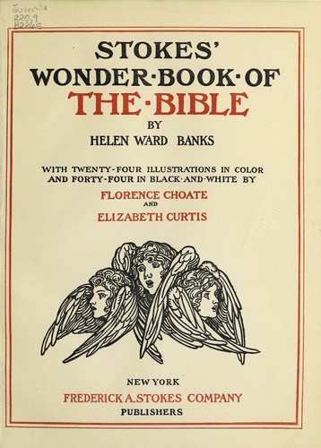 Stokes' wonder book of the Bible