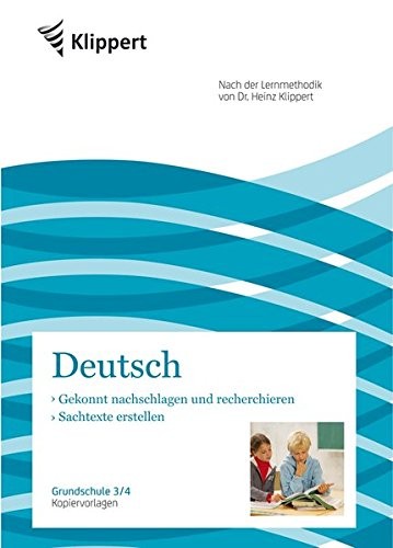 Nachschlagen & recherchieren / Sachtexte erstellen