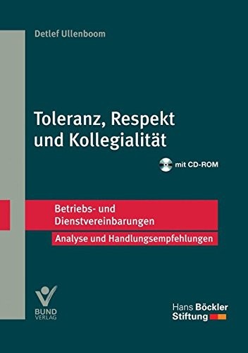 Toleranz, Respekt und Kollegialität