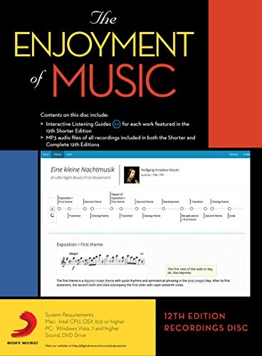 The Enjoyment of Music, 12th Edition