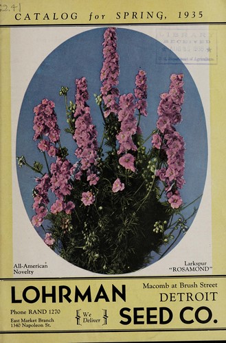Catalog for spring, 1935