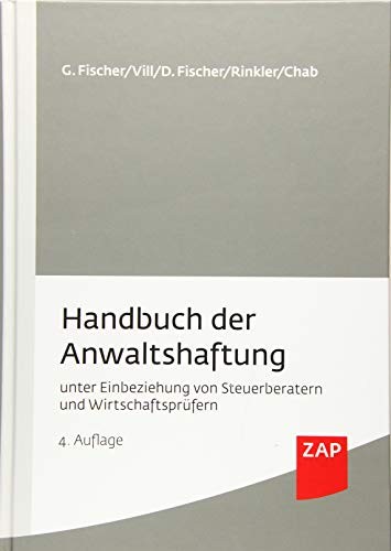 Handbuch der Anwaltshaftung