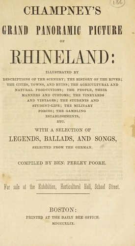 Champney's grand panoramic picture of Rhineland
