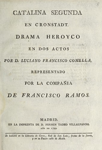 Catalina segunda en Cronstadt
