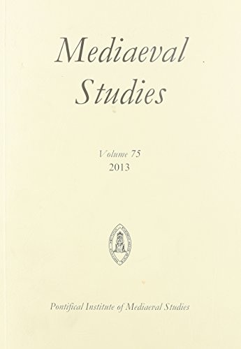 Mediaeval Studies 75
