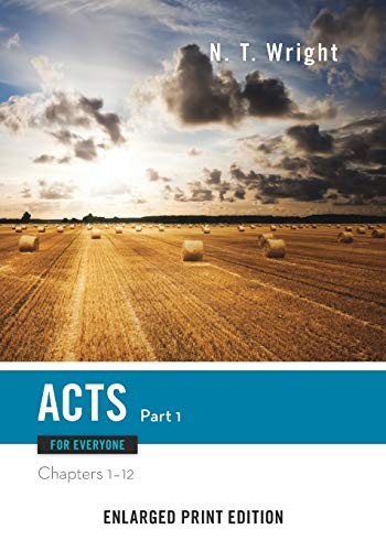 Acts for Everyone, Part 1-Enlarged Print Edition