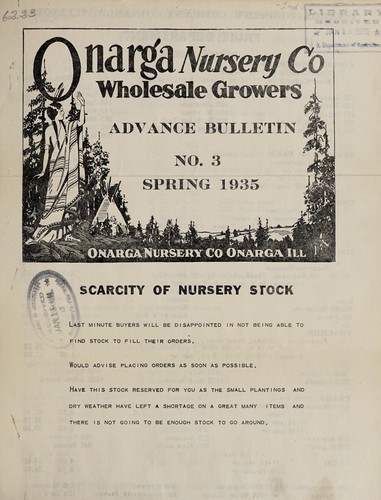 Advance bulletin, No. 3