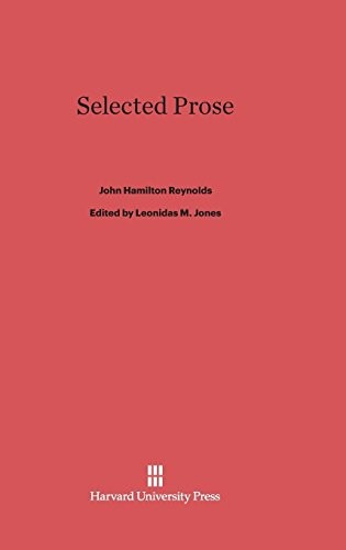 Selected Prose