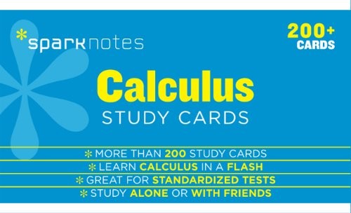 Calculus SparkNotes Study Cards