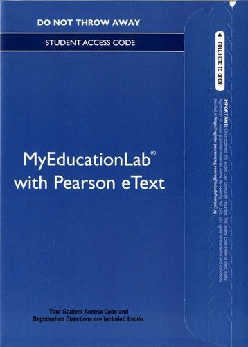 NEW MyEducationLab with Video-Enhanced Pearson eText -- Standalone Access Card -- for Effective Teaching Methods