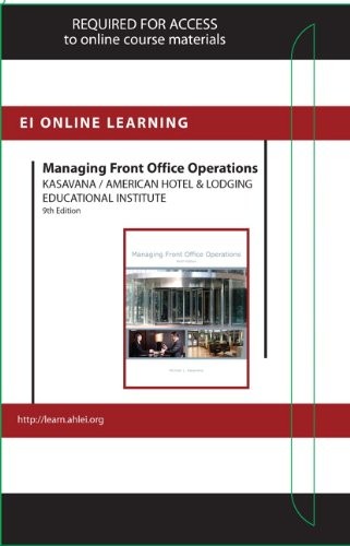 Managing Front Office Operations Online Component  -- Access Card