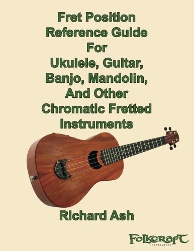 Fret Position Reference Guide For Ukulele, Guitar, Banjo, Mandolin And Other Chromatic Fretted Instruments
