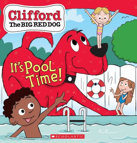 Clifford the big red dog. It's pool time!