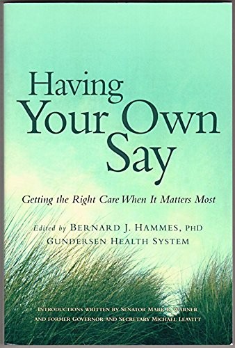 Having Your Own Say