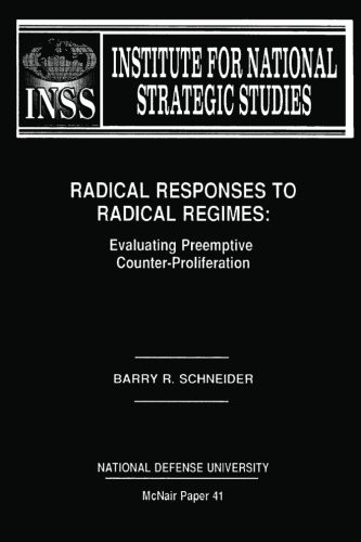 Radical Responses to Radical Regimes : Evaluating Preemptive Counter-Proliferation