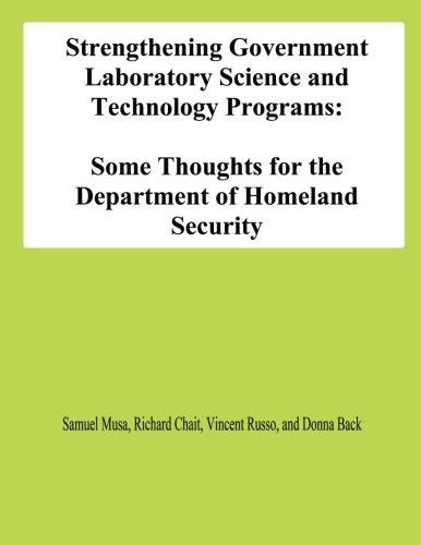 Strengthening Government Laboratory Science and Technology Programs