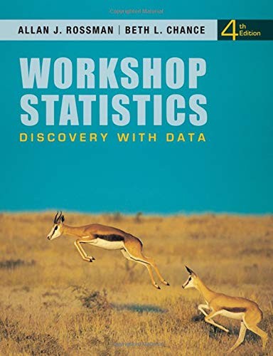 Workshop Statistics, Binder Ready Version