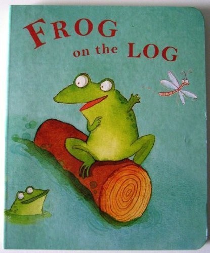 Frog On The Log reading book, hardback