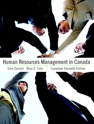 Human Resources Management in Canada 11th