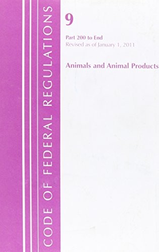 Title 09 Animals 200-End
