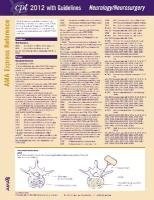 CPT 2012 Express Reference Coding Card Neurology/Neurosurgery