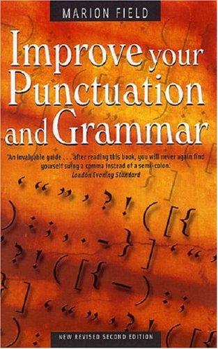 Improve Your Unctuation and Grammar