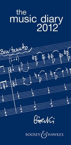 Music Diary 2012 Navy