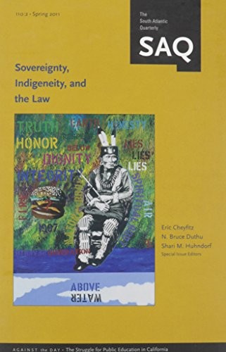 Sovereignty, Indigeneity, and the Law