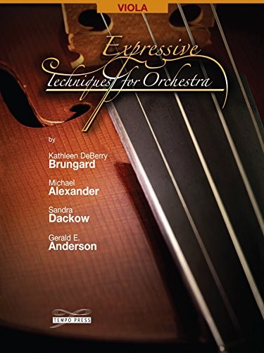 Expressive Techniques for Orchestra - Viola