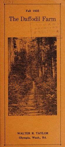 The Daffodil Farm, fall 1935