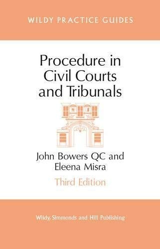 Procedure in Civil Courts and Tribunals